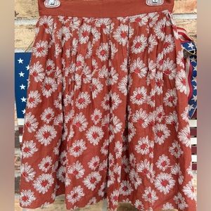 Anthropologie Plenty by Tracy Reese Skirt - EUC - Embroidered -Size 4